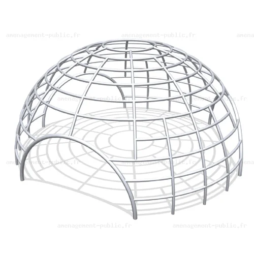 Stucture de jeu en métal pour aire de jeux
